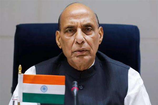 Foreign conspiracy behind communal tension, target killings in J&K, says Rajnath Singh