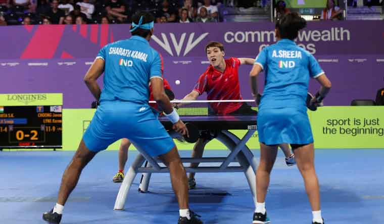 CWG: India's gold haul continues with Achanta-Sreeja pair coming up tops in table tennis