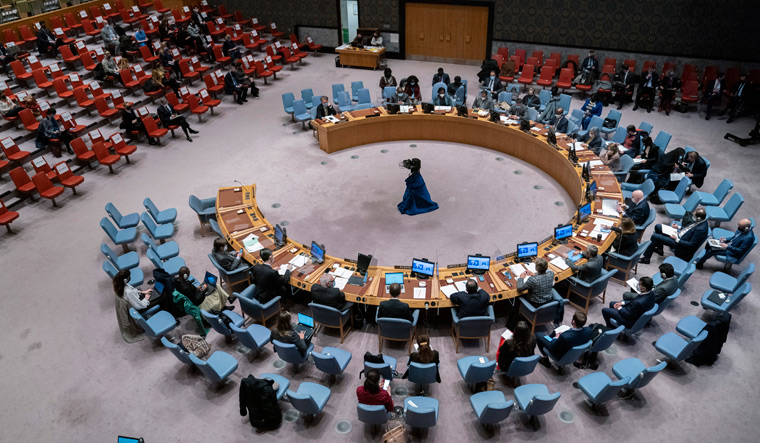India abstains on draft UNSC resolution condemning Russia's 'illegal referenda' in Ukraine