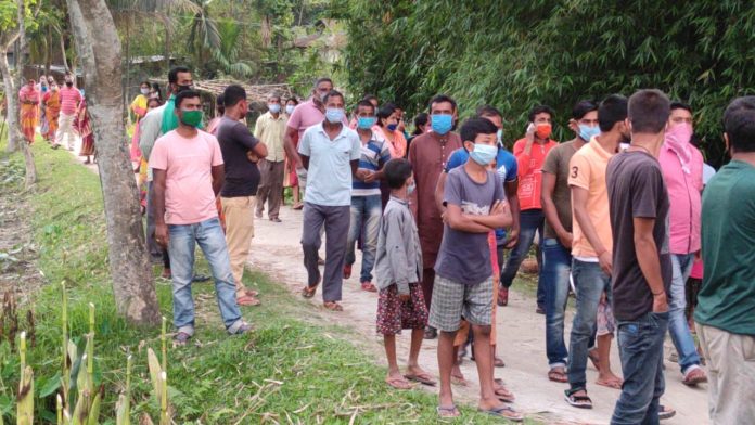 Dhankhar visits camp in Assam hosting refugees who fled violence in Bengal