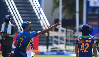 2nd ODI: Sri Lanka bat after winning toss, India field unchanged side