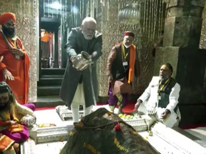 Modi prays at Kedarnath temple, inaugurates rebuilt Shankaracharya Samadhi
