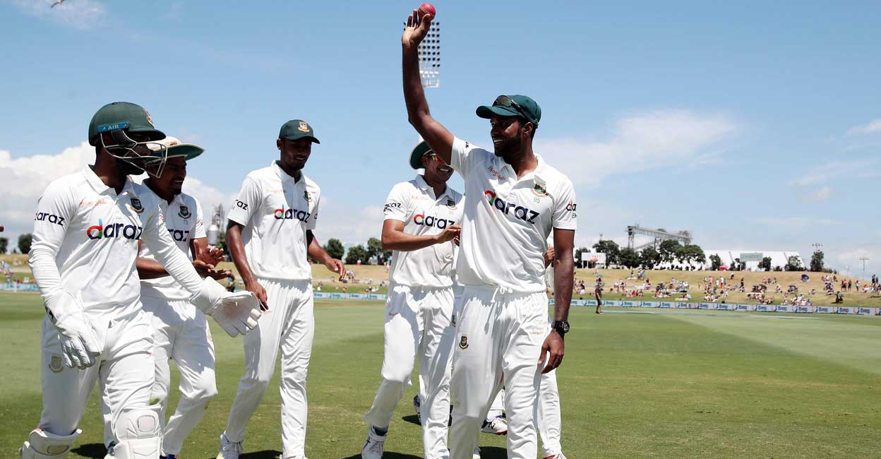Bangladesh record first-ever Test win over New Zealand