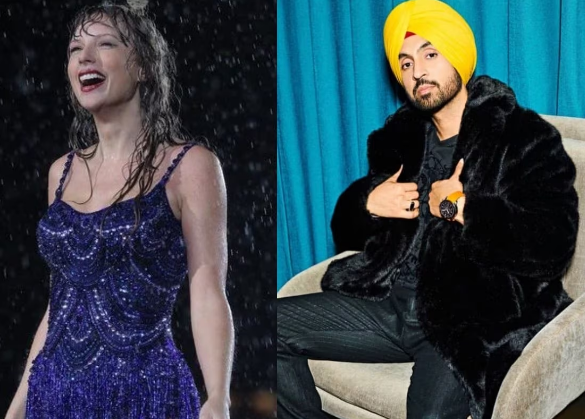 Diljit Dosanjh, Taylor Swift Spark DATING Rumours After 'Touchy' Date; Punjabi Singer Reacts