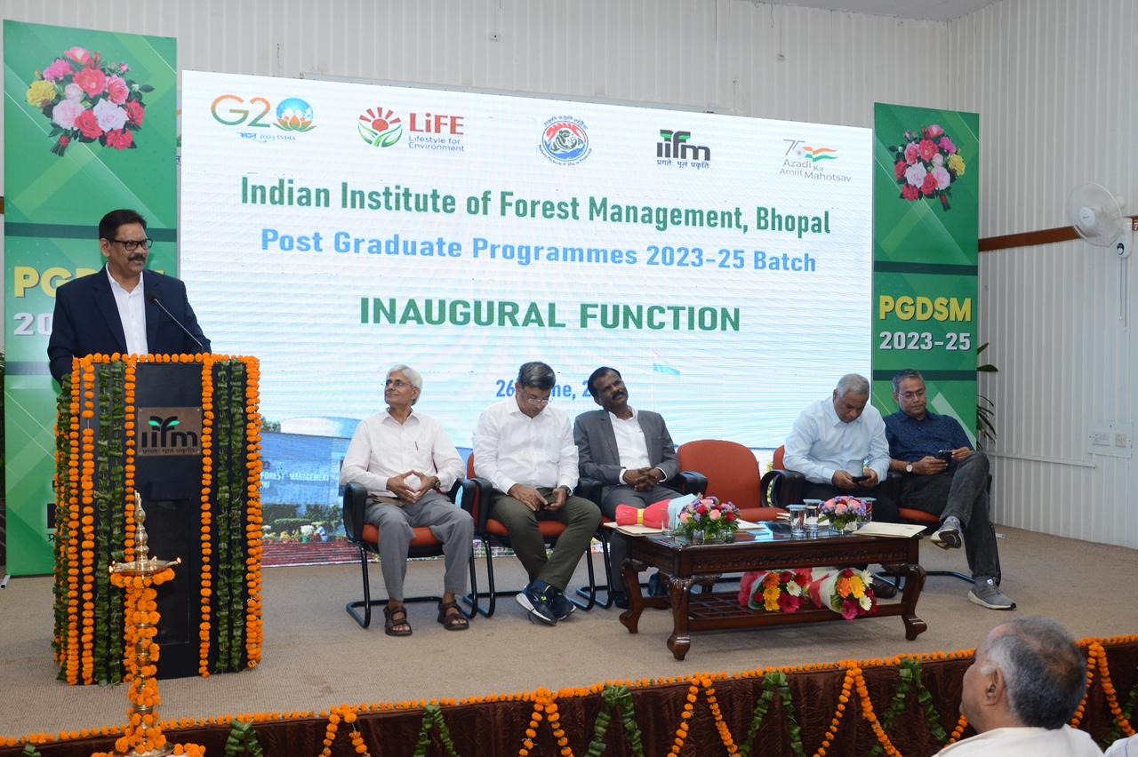 PGP session 2023-25 started at Indian Institute of Forest Management