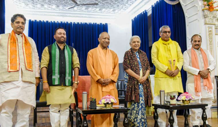 UP CM Adityanath expands cabinet, inducts four ministers